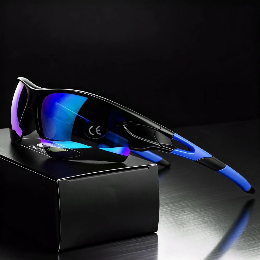 Wraparound Polarized Sports Sunglasses | UV400 Protection