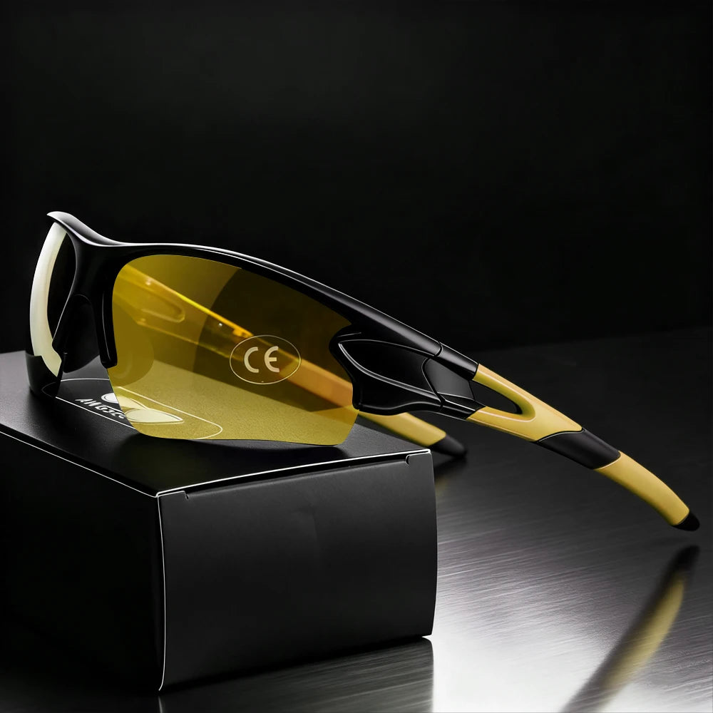 Wraparound Polarized Sports Sunglasses | UV400 Protection