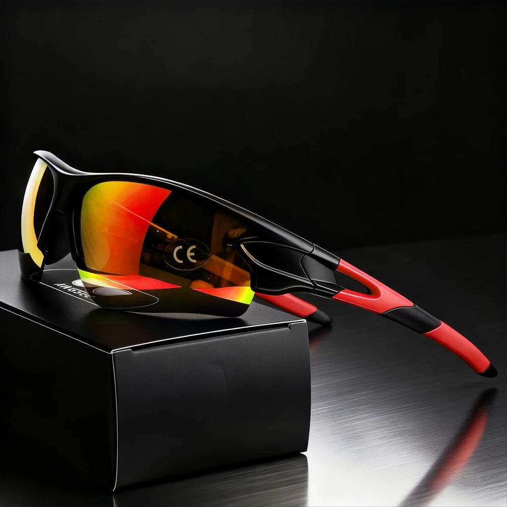 Wraparound Polarized Sports Sunglasses | UV400 Protection
