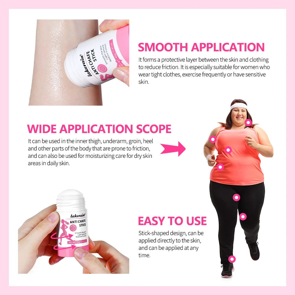 Anti-Chafe Stick | Sweat-Proof Skin Protection for Runners