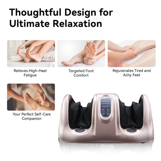 Recovery Foot Therapy System - Deep Kneading Relief for Chronic Pain & Circulation (Remote Control)
